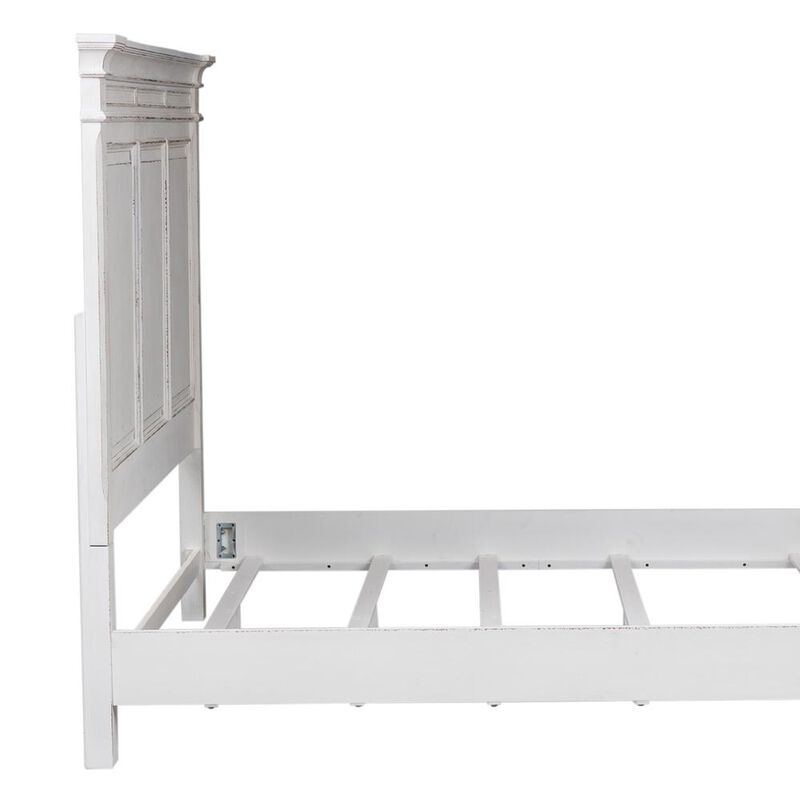 Liberty Furniture Abbey Park King Panel Headboard in Antique White image number 3