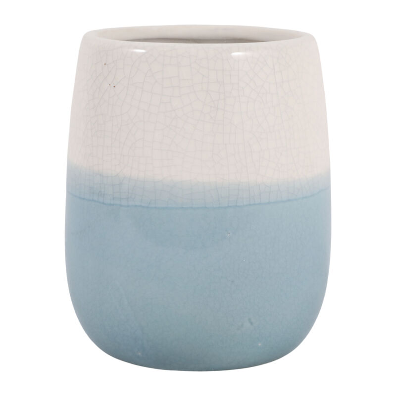 2-Tone Pencil Cup White/Blue image number 5