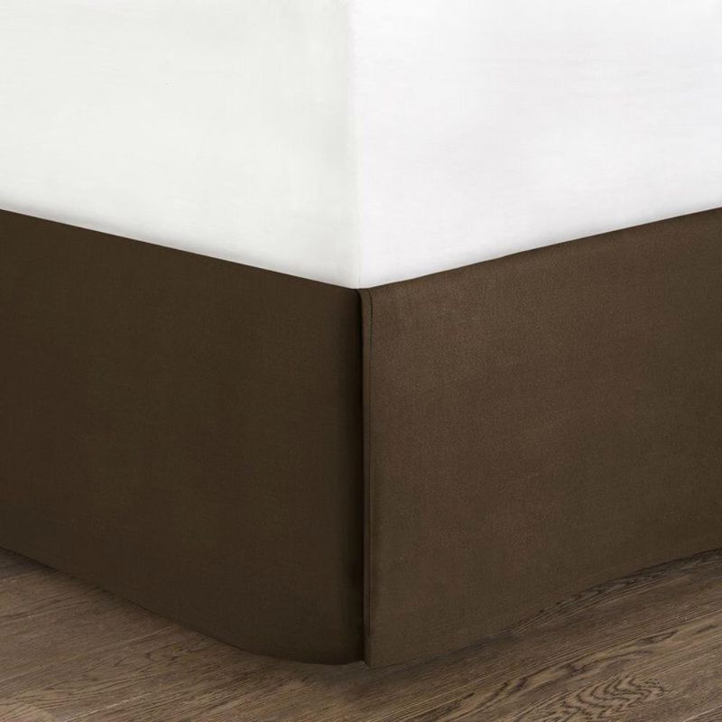 Hivvago California King 12-piece Reversible Cotton Comforter Set in Brown and Blue