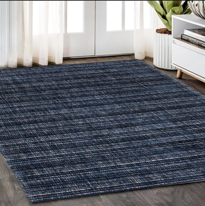 HomeRoots Striped Hand Tufted Area Rug