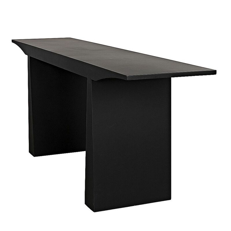 Truss Console, Black Metal