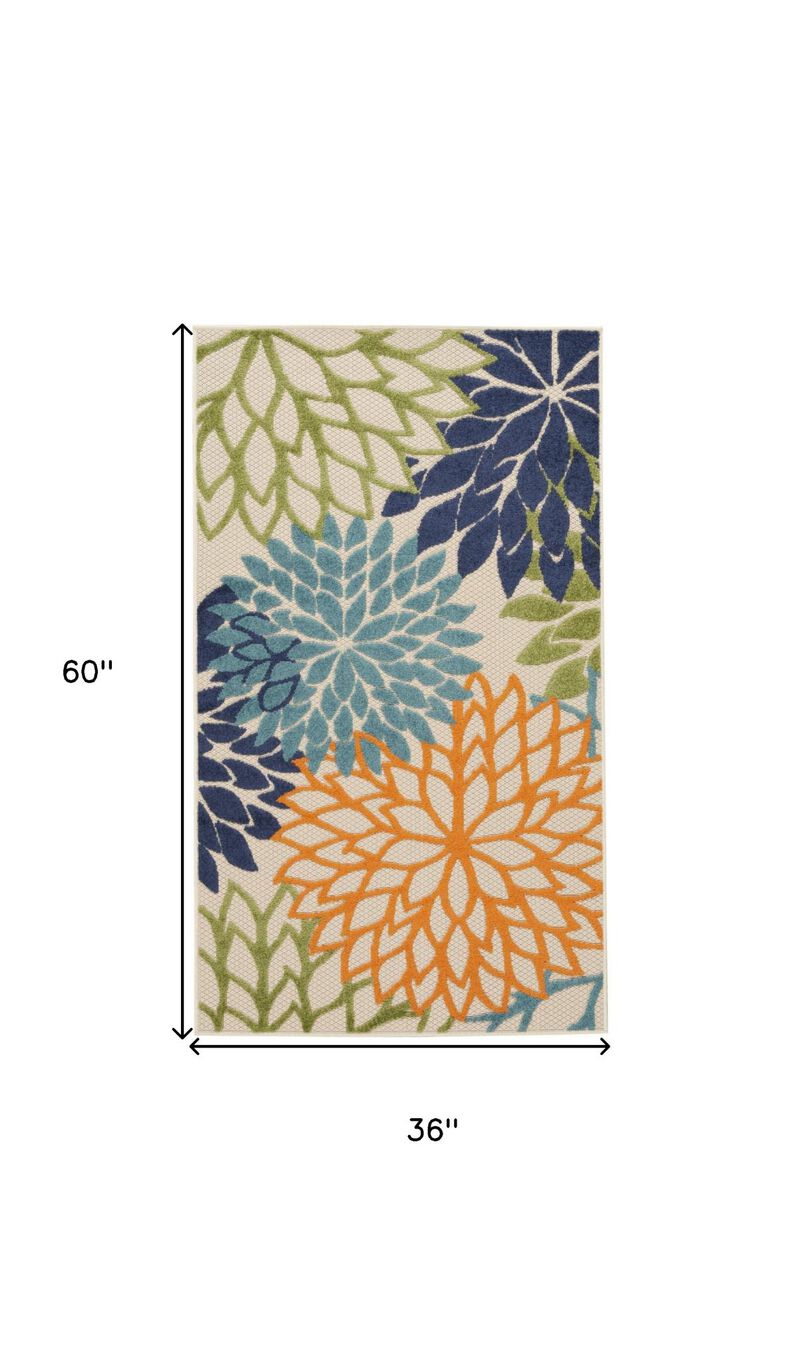 HomeRoots Indoor Outdoor Area Rug image number 6