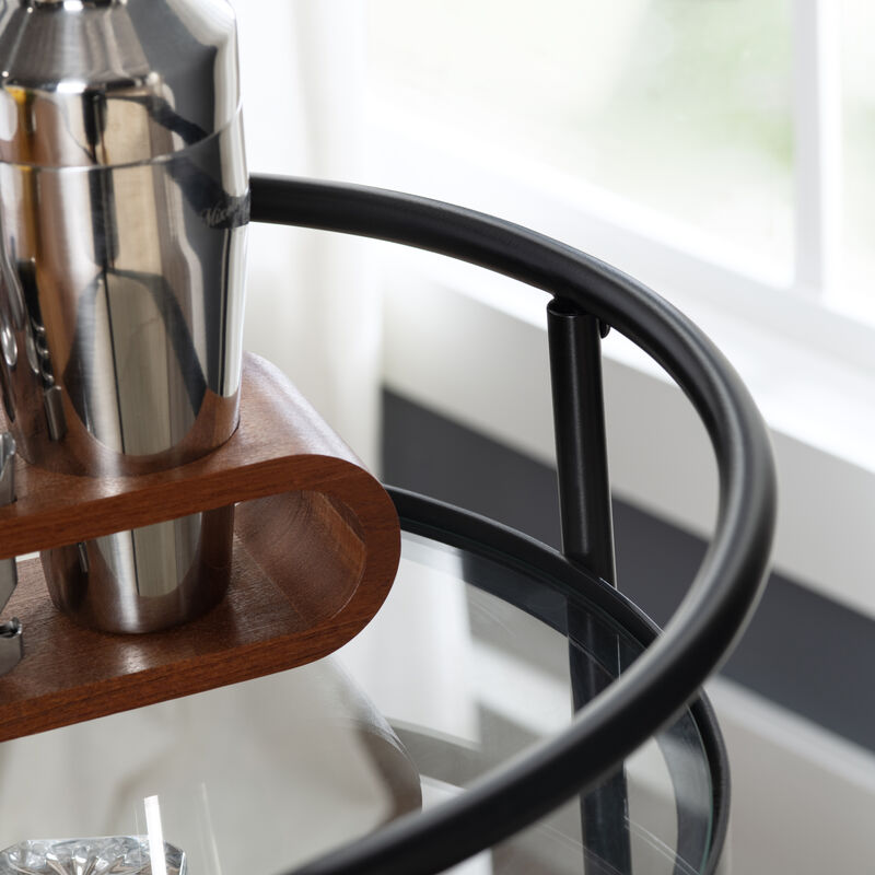 3 Shelf Bar Cart Server image number 3
