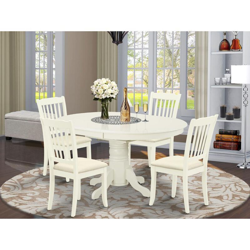 Dining Room Set Linen White