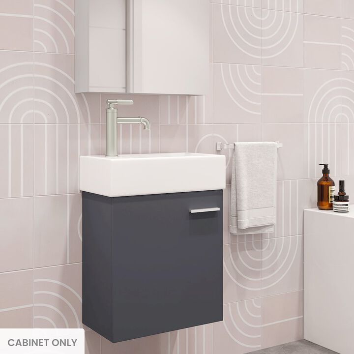 Colmer 18 Slate Bathroom Vanity Cabinet Only (SM-BV614)