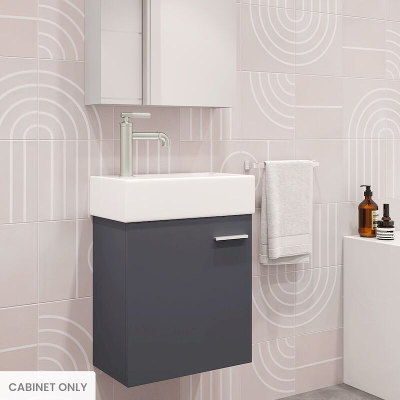 Colmer 18 Slate Bathroom Vanity Cabinet Only (SM-BV614) image number 1