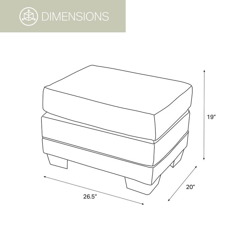 American Furniture Classics Wild Horses Armchairs with Matching Ottoman