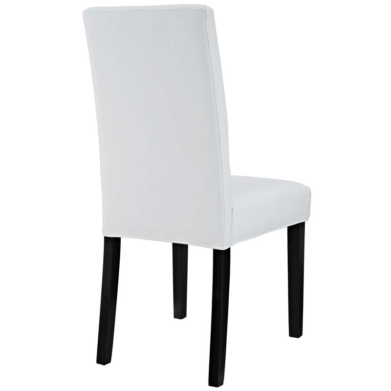 Confer Dining Side Chair Vinyl Set of 2 image number 3