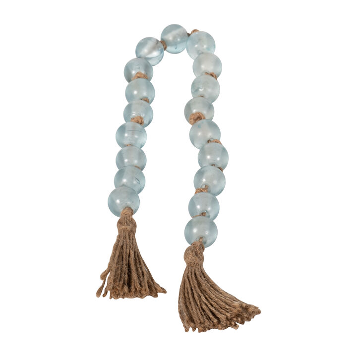 Glass Beaded Garland W/ Tassel