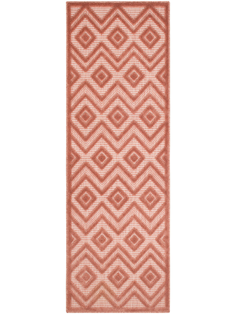 Versatile NRV01 Coral/Orange 2' x 6' Rug image number 0