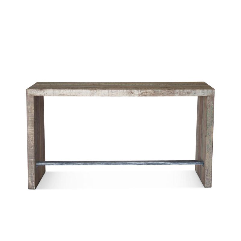 World Interiors Cordoba 66" Gathering Table with 3 Stools image number 2
