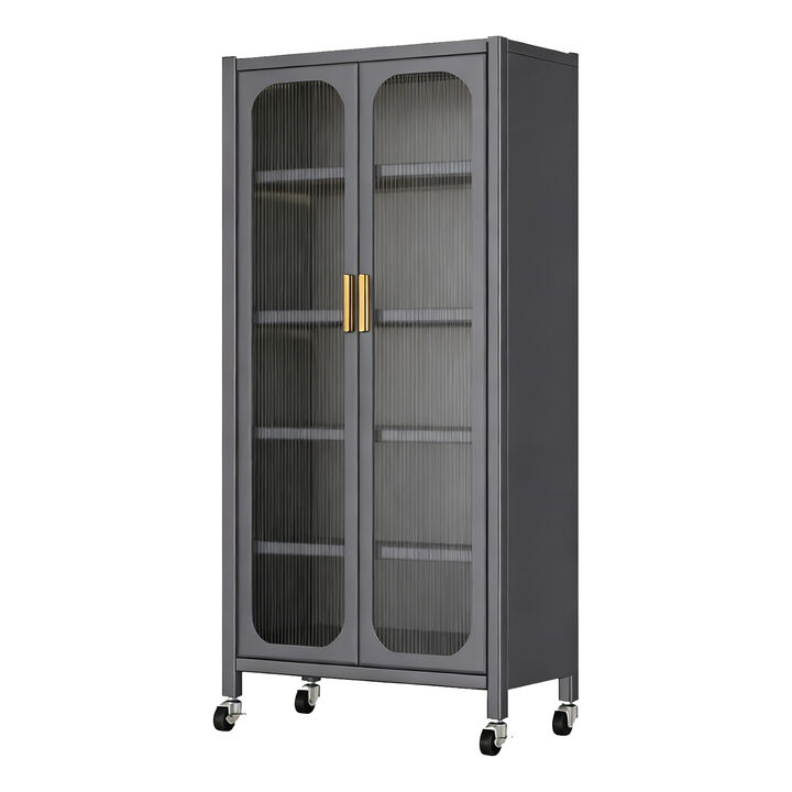 Jussep  Kitchen Pantry Storage Cabinet