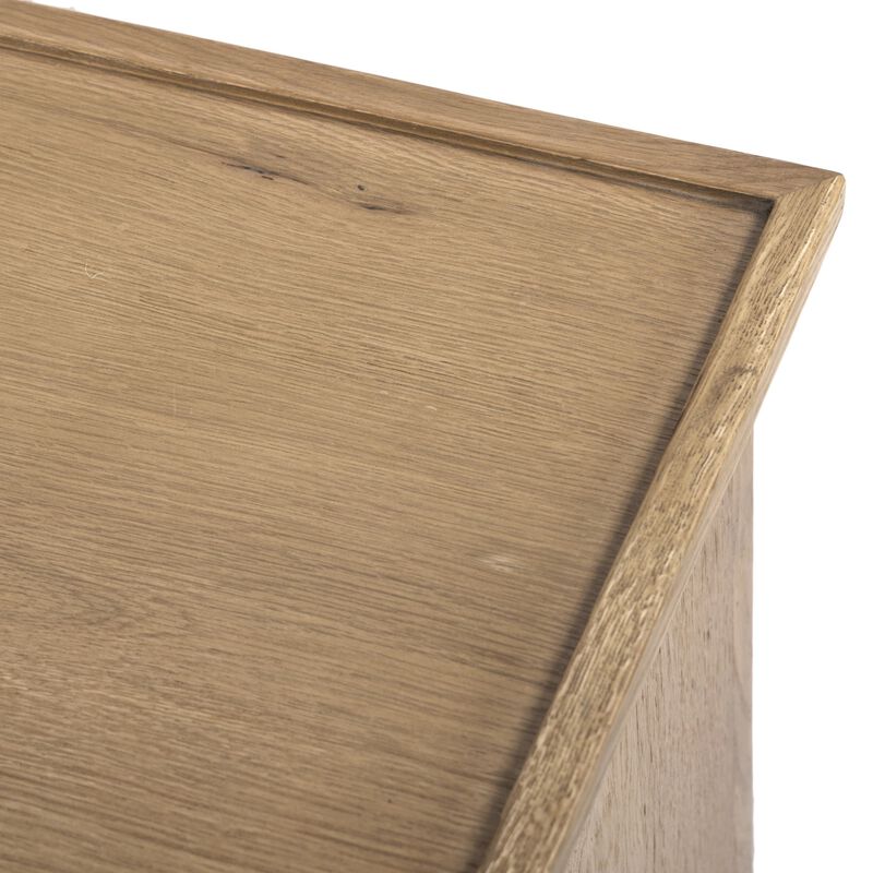 Franny Saddle Brown Nightstand