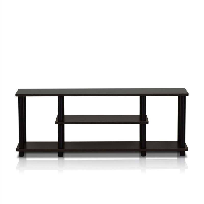 Turn-N-Tube No Tools 3D 3-Tier Entertainment TV Stands