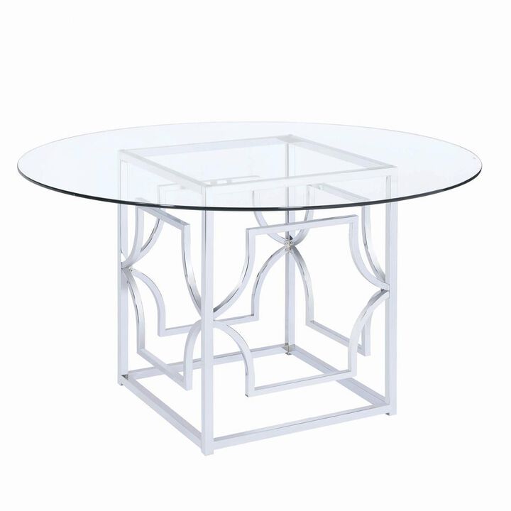 Coaster Co. of America Starlight Dining Table Base Chrome