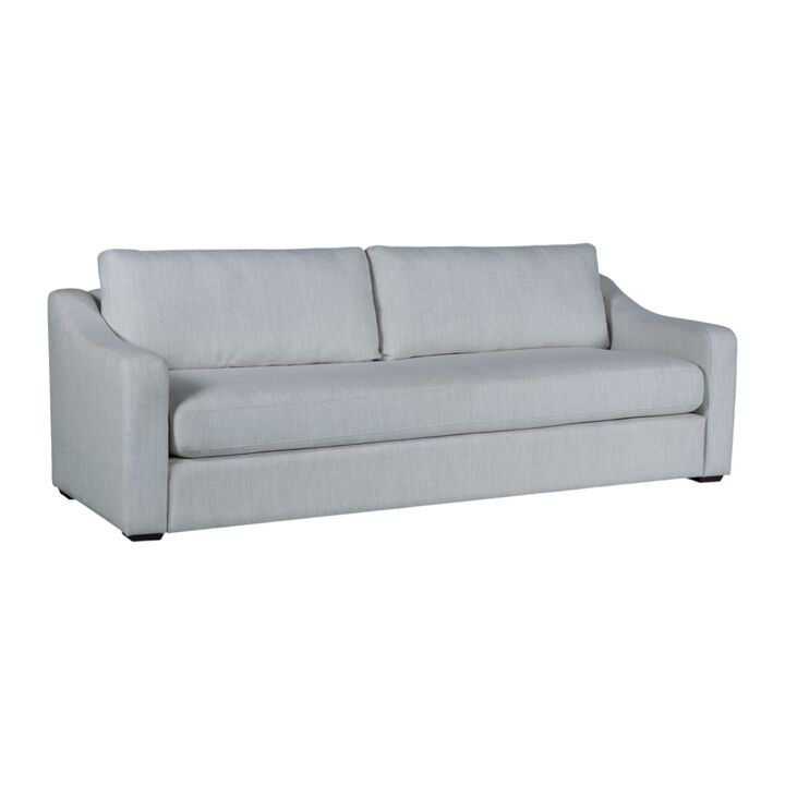 Cary Modern Sofa, Light Grey