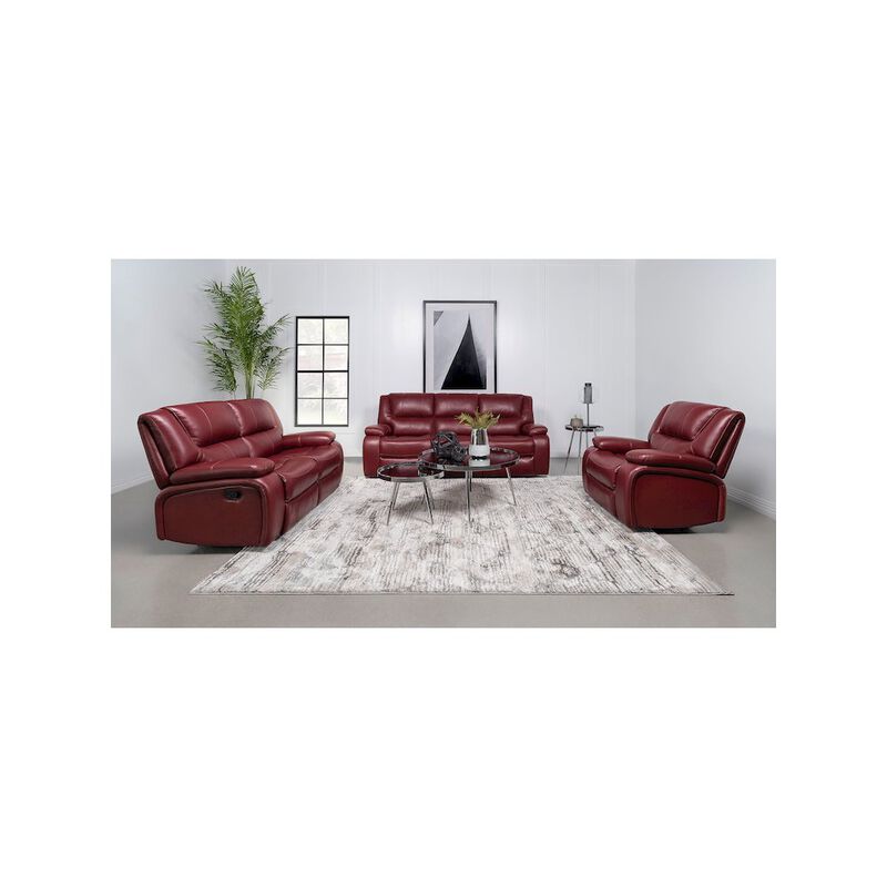 Coaster Co. of America Camila Upholstered Glider Recliner Chair Red image number 5