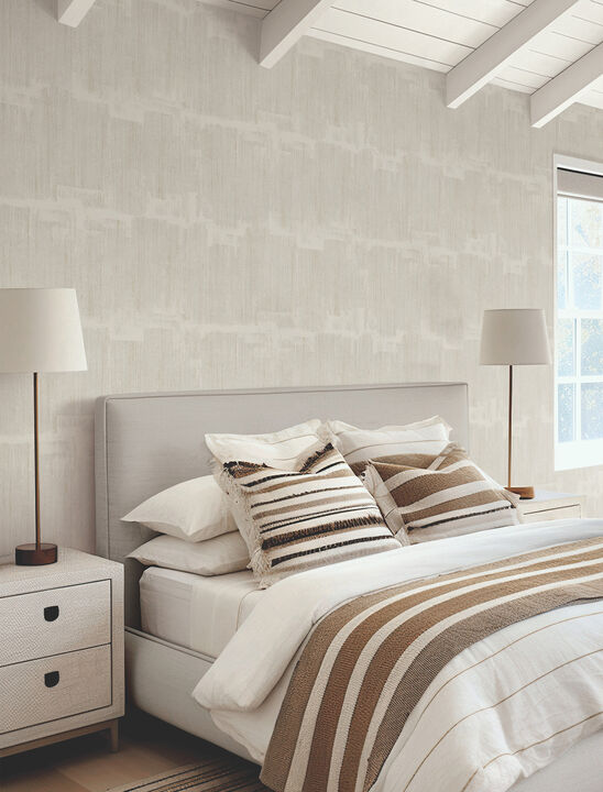 Rhythm & Rhyme Taupe Wallpaper