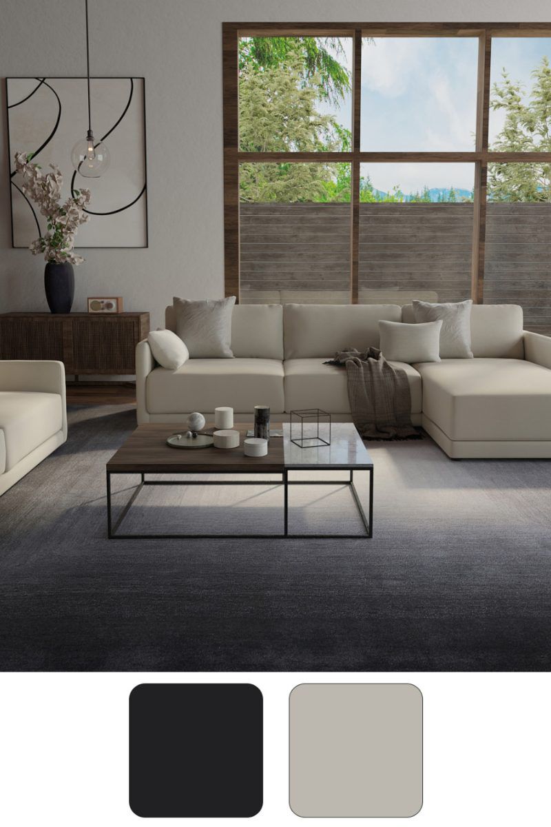 Katya 8988F Charcoal 9' x 12' Rug image number 2