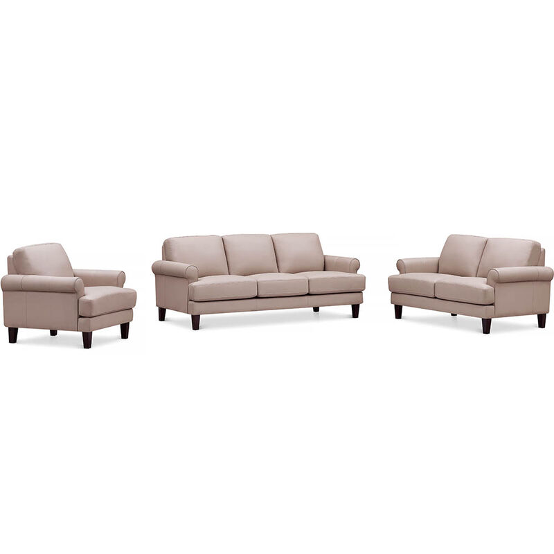 Dawn Top Grain Leather Loveseat