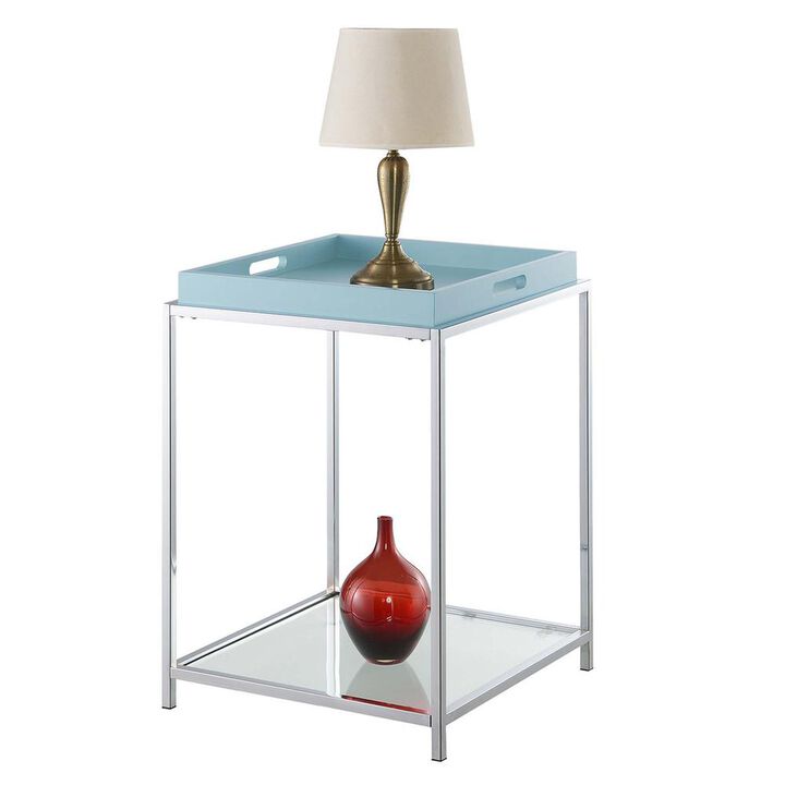 Convenience Concepts Palm Beach End Table, Sea Foam