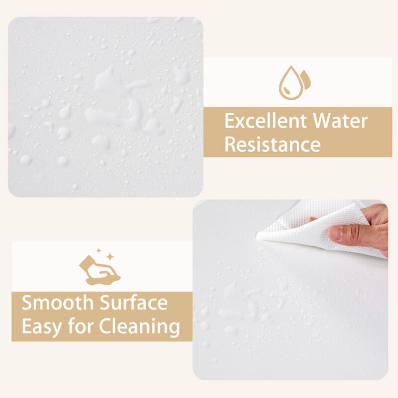 Hivvago Corner Computer Desk Triangle Writing Workstation with Storage Shelf