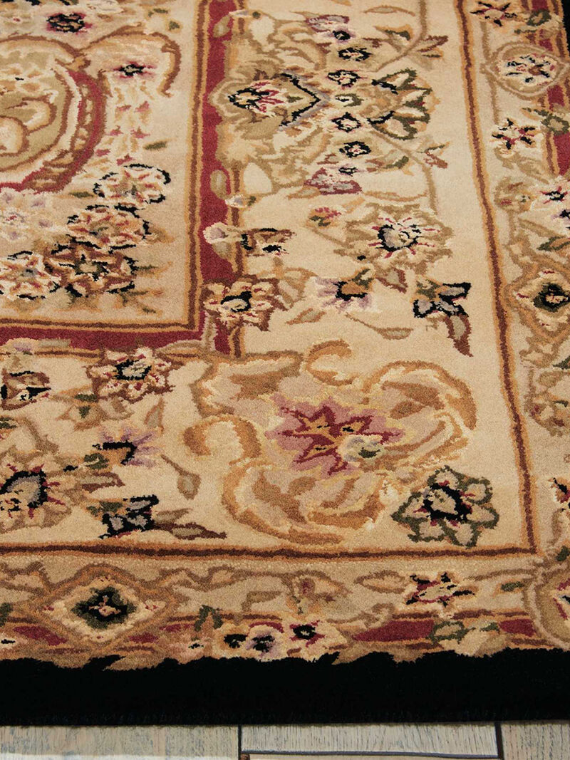 Nourison 2000 2028 Black 2'6" x 4'3" Rug