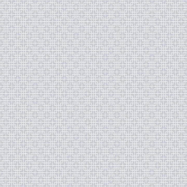 Texstyle Greek Key Texture Silver Grey Wallpaper G56598
