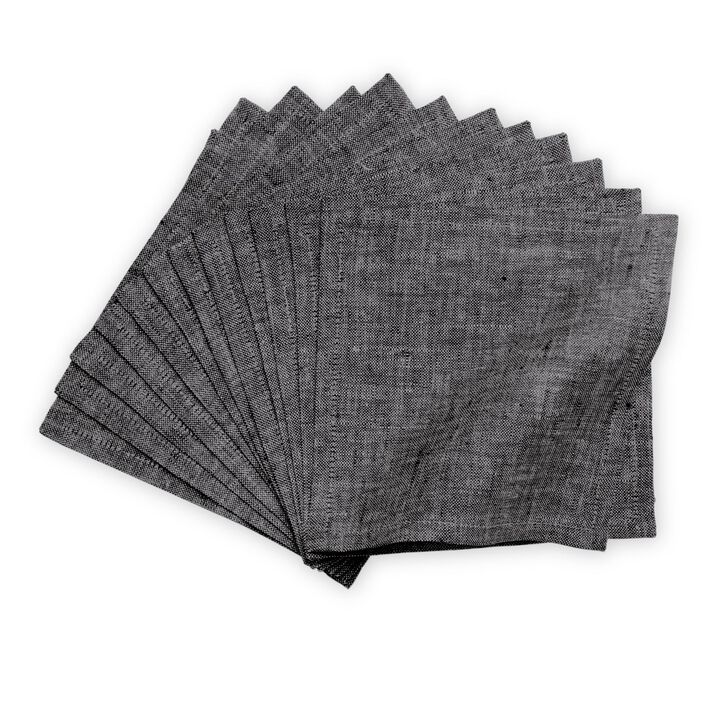 Linen Cocktail Napkins - Athena