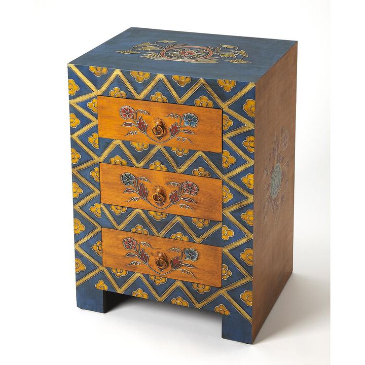 Butler Specialty Dharma Hand Painted Accent Chest, Assorted