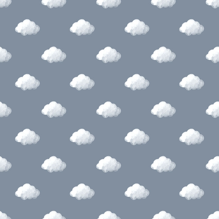 Little Explorers 2 Motif Blue Wallpaper 14833