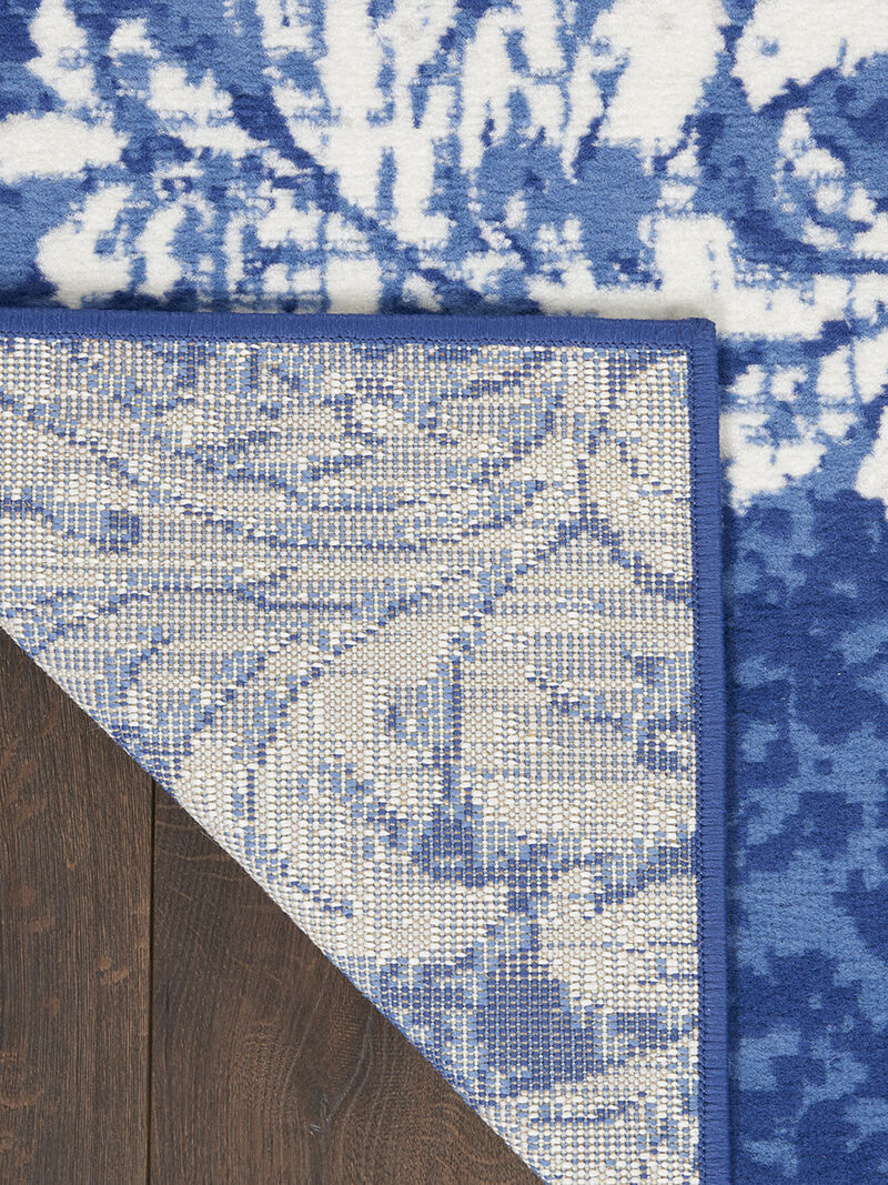 Whimsicle WHS11 Navy/Ivory 3' x 5' Rug