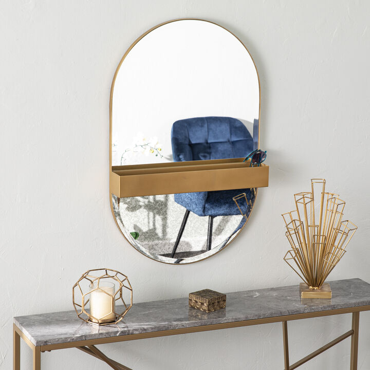 Melston Decorative Storage Mirror