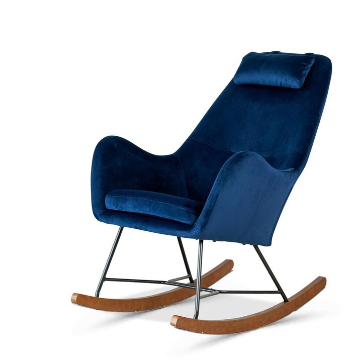 Ashcroft Furniture Co Chelsea Velvet Rocking Chair