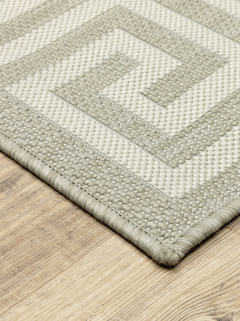 Portofino 5'3" x 7'3" Grey Rug image number 2