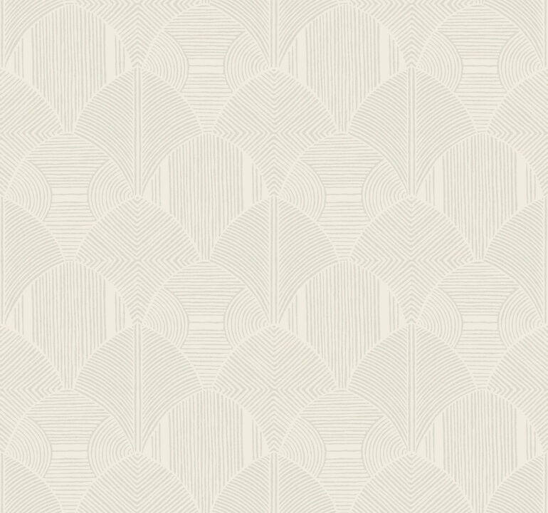 Meyberg Ivory Geometric Wallpaper