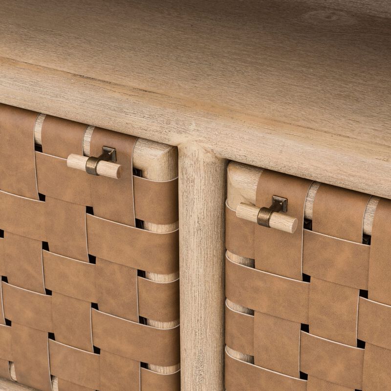 Dorsey 72" Woven Console image number 6