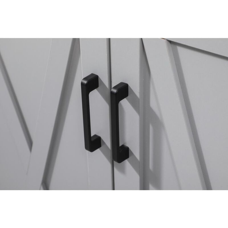 Elegant Kitchen and Bath 30 inch Single bathroom vanity in grey