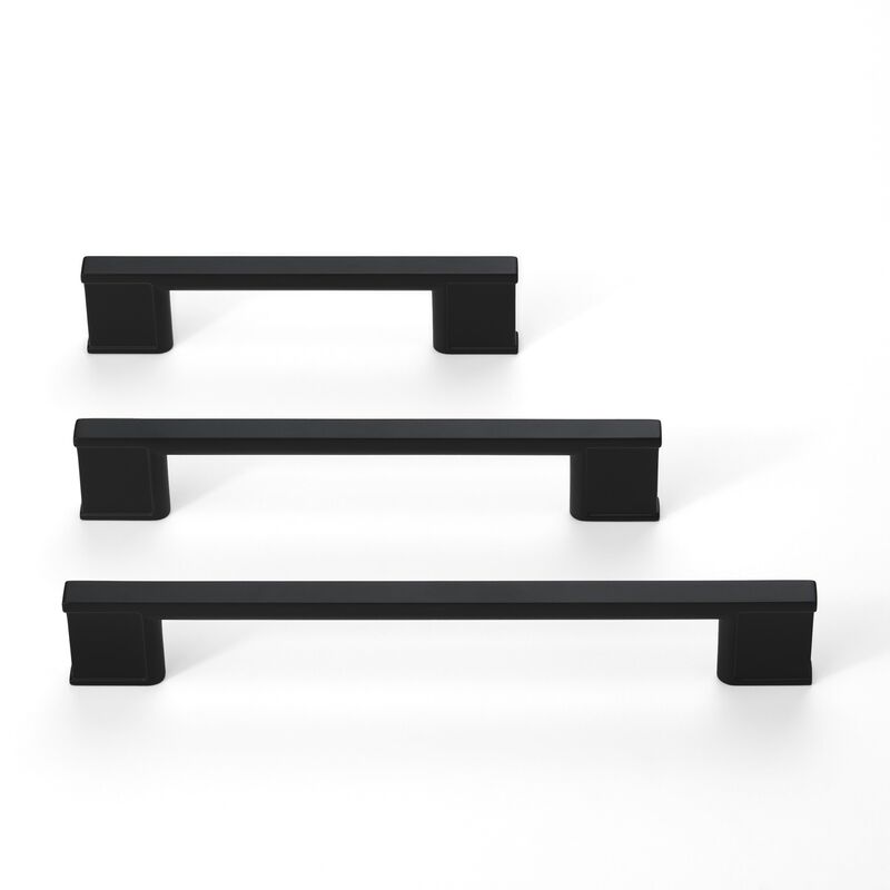 Hestia Hardware 10 Pack 5 Inch New Slim Square Cabinet Handles image number 5