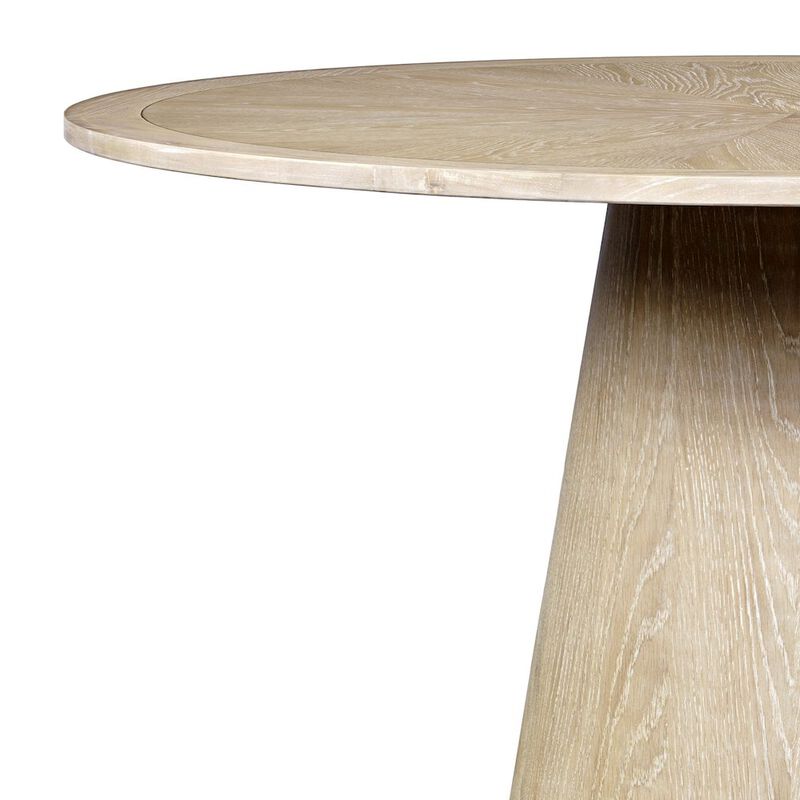 Jofran Bonn Mid-Century Modern 50 Round Pedestal Dining Table