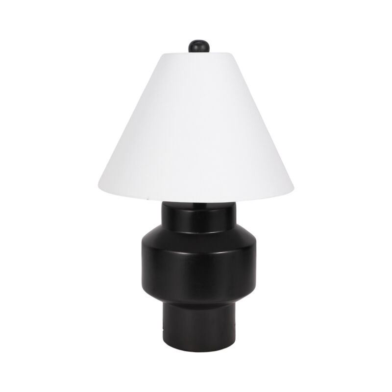 22" Modern Cylinder Table Lamp image number 2