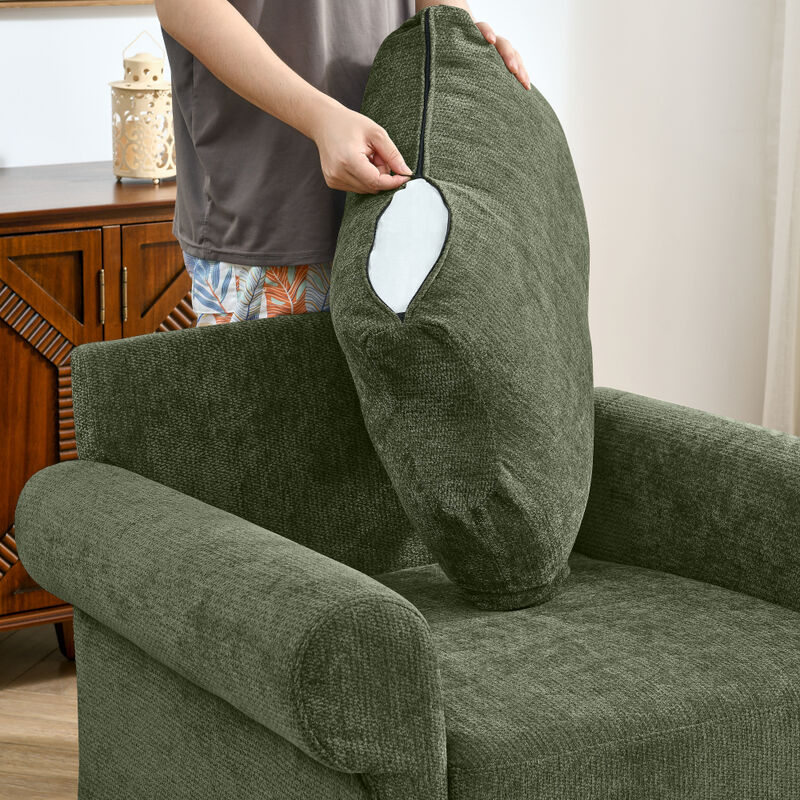 Nogbuf Chenille Accent Chair image number 4