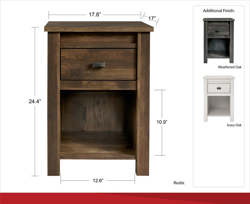 Ameriwood Home Farmington Nightstand