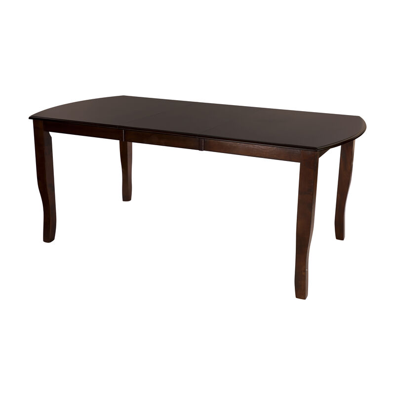 Streamdale Dark Cherry Dining Table with Extension Leaf