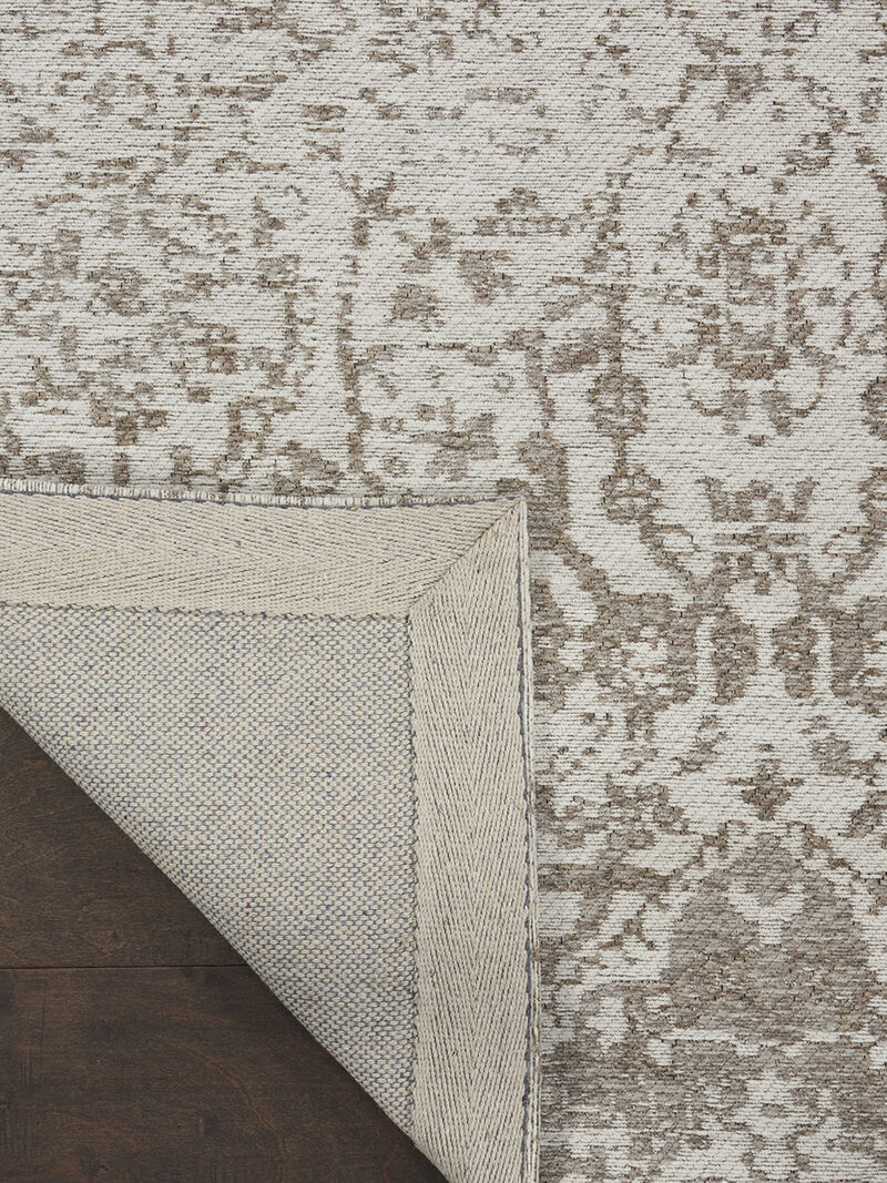 Damask DAS06 Ivory 3'6" x 5'6" Rug