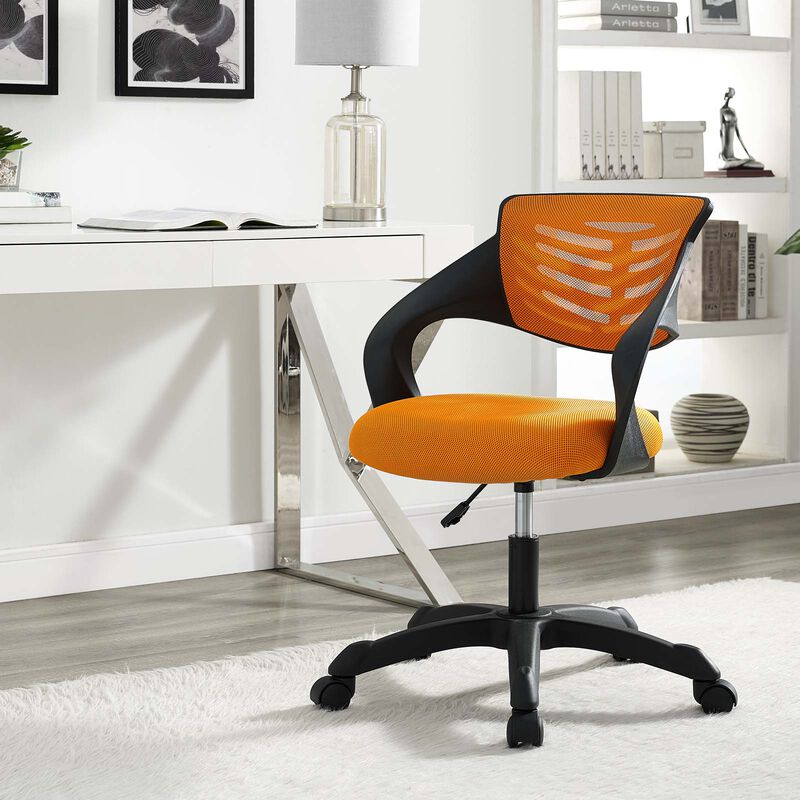Modway Furniture - Thrive Mesh Office Chair Orange image number 1