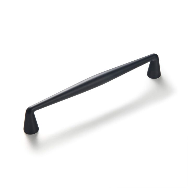 Goo-Ki Elegant Black Zinc Alloy Cabinet Handles - 6.3''(160mm) Hole Center Affordable Luxury Cabinet Pull Hardware for Bedroom,