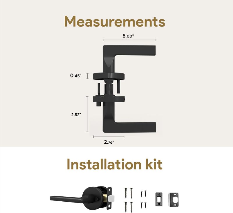 Mega Handles | Ralph Privacy Lever