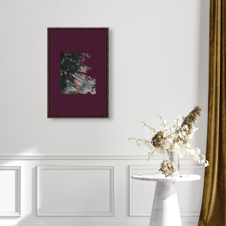 Falling Delicately Abstract Canvas Print by Oliver Gal
