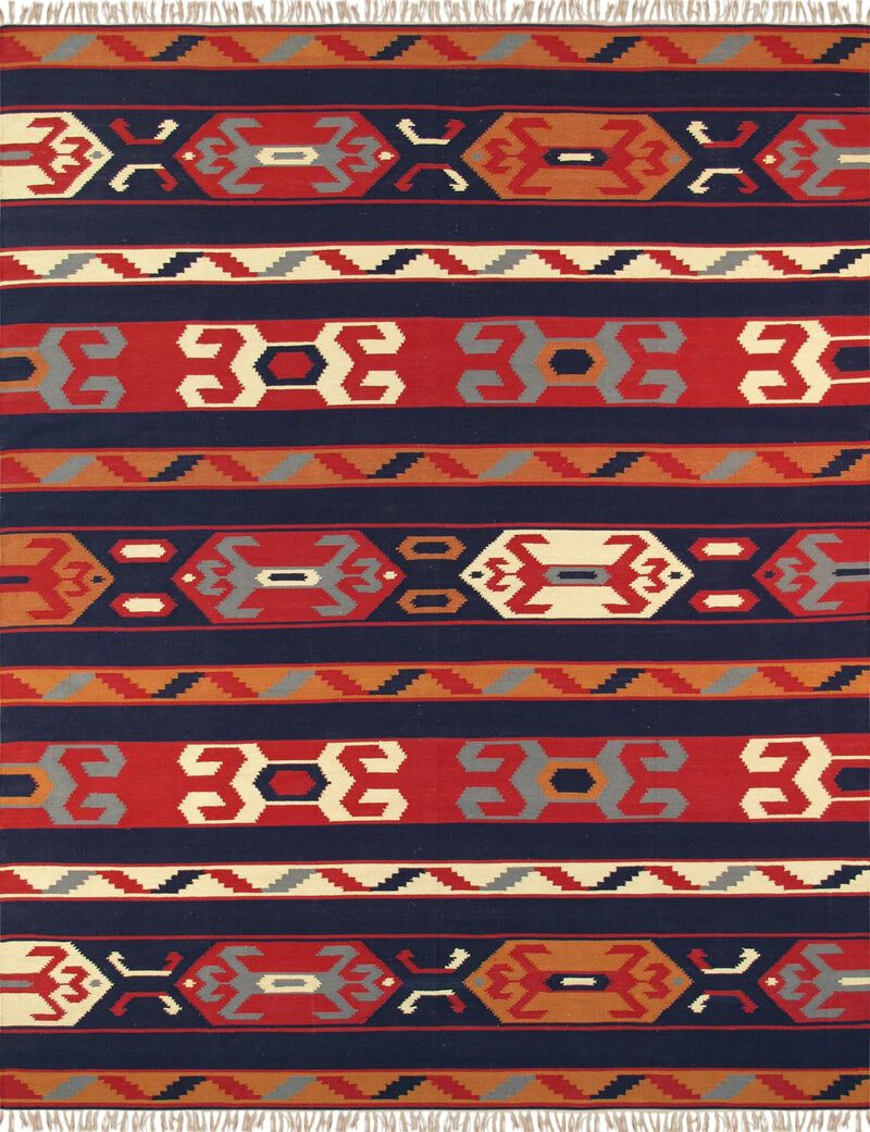Pasargad Home Anatolian Hand-Woven Cotton Area Rug- 9' 0" X 12' 0" image number 0